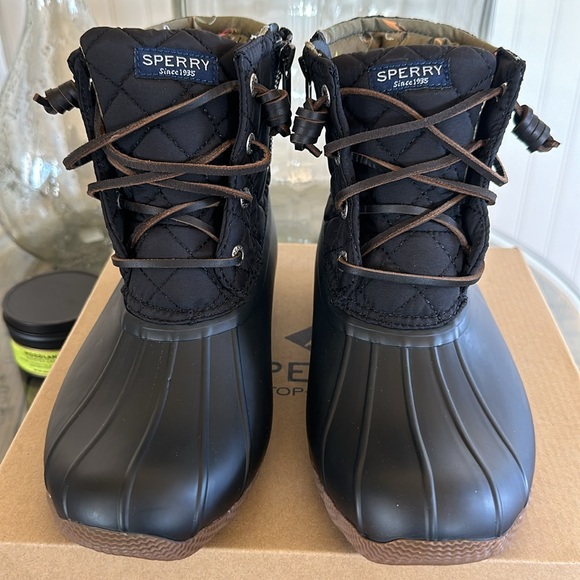 Women’s sperry topsider waterproof rubber boot - Picture 2 of 12